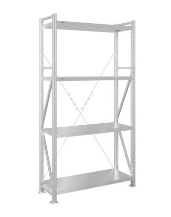 Стеллаж MS U 2000x700x700 4 полки (200 кг, металл)